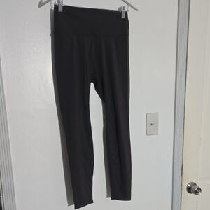 Adanola Black Activewear Leggings - Large Regular